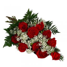 Begravningsbukett Oändlig kärlek - Lösbunden begravningsbukett - Blommor till begravning
