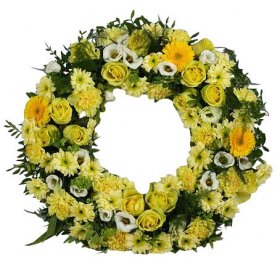 Begravningskrans Harmonisk - begravningskrans - Blommor till begravning