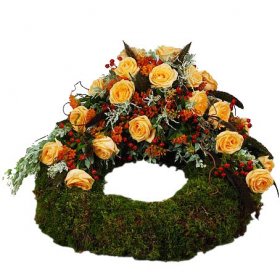 Begravningskrans Natur - begravningskrans - Blommor till begravning