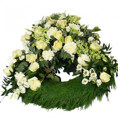 Begravningskrans Stilig - Begravningskrans - Blommor till begravning